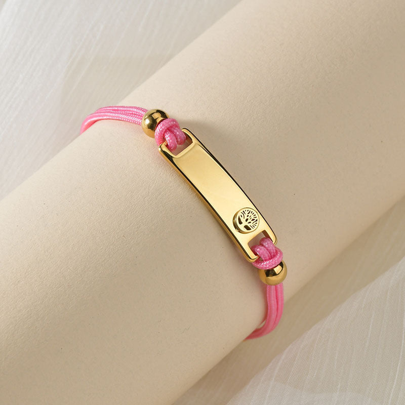 Personalized DIY Hand Woven Color Bracelet European And American Jewelry