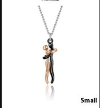 Load image into Gallery viewer, Hot Sale Affectionate Hug Necklace Couples Anniversary Valentine&#39;s Day  Gift Fashion Punk Street Style Pendant Necklace