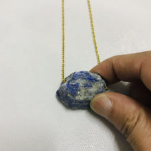 Load image into Gallery viewer, Natural Crystal Stone Pendant Necklace Irregular