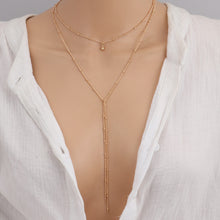 Load image into Gallery viewer, Simple necklace retro clavicle necklace