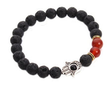 Load image into Gallery viewer, Universe Galaxy Eight Planets Solar System Guardian Star Natural Stone Beads Bracelet