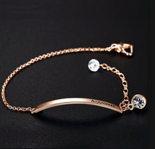 Load image into Gallery viewer, High Quality Ol Style Cubic Zirconium Gold Color Austrian Crystal Bracelet Jewelry Wholesale