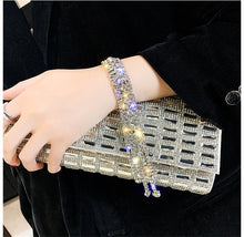 Load image into Gallery viewer, European And American Shiny Rhinestone Bracelets Simple And Versatile Trendy Hand Jewelry