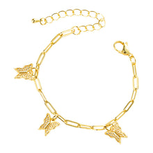 Load image into Gallery viewer, Leaf Shell Gold Cubic Zirconia Crystal Fashion Adjustable Bracelet Jewelry for