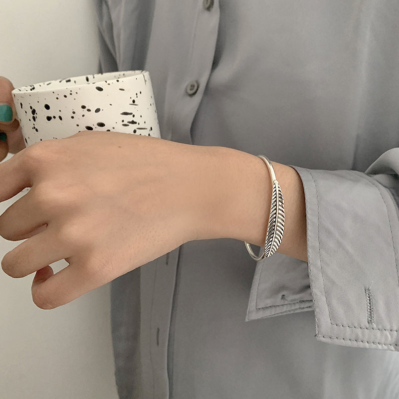 Exquisite, Fresh, Cool And Simple Opening Silver Jewelry
