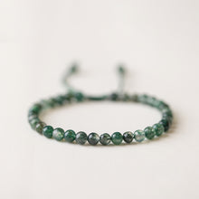 Load image into Gallery viewer, Aquatic Agate 14K Bag Gold Bracelet Handmade Jewelry Niche Gift Green Lucky Transfer Beads Female Retro