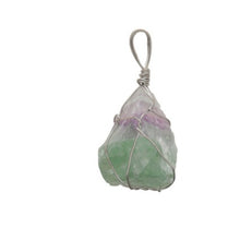 Load image into Gallery viewer, Natural stone pendant irregular crystal rough necklace