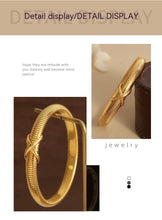Load image into Gallery viewer, Personalized Line Cross Knot Design Feeling Jewelry Bracelet