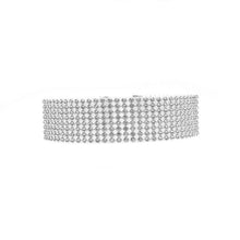 Load image into Gallery viewer, Fashion Women Full Crystal Rhinestone Choker Necklace Wedding Jewelry Chokers Necklaces For Women