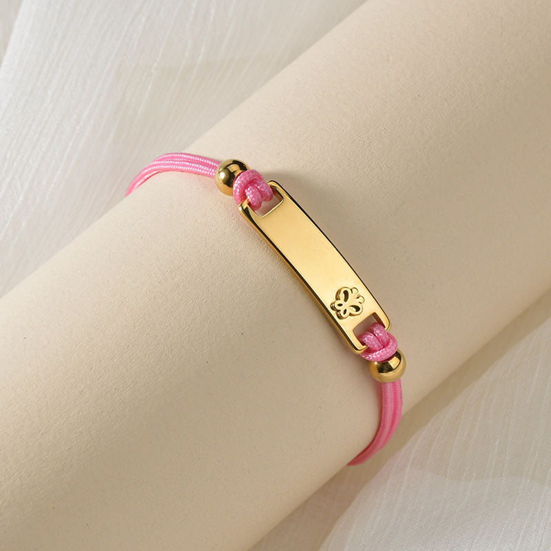 Personalized DIY Hand Woven Color Bracelet European And American Jewelry
