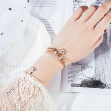 Load image into Gallery viewer, Hollow Round Beads With Diamonds And Stars Hand Jewelry
