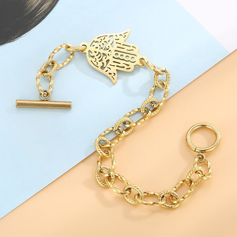 Fashion And Popular Golden Stainless Steel Jewelry