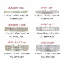Load image into Gallery viewer, Fashion Women Full Crystal Rhinestone Choker Necklace Wedding Jewelry Chokers Necklaces For Women