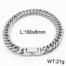Load image into Gallery viewer, Cuban Link Chain Trimming Chain Jewelry Buckle Titanium Steel Bracelet