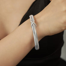 Load image into Gallery viewer, Personalized Line Cross Knot Design Feeling Jewelry Bracelet