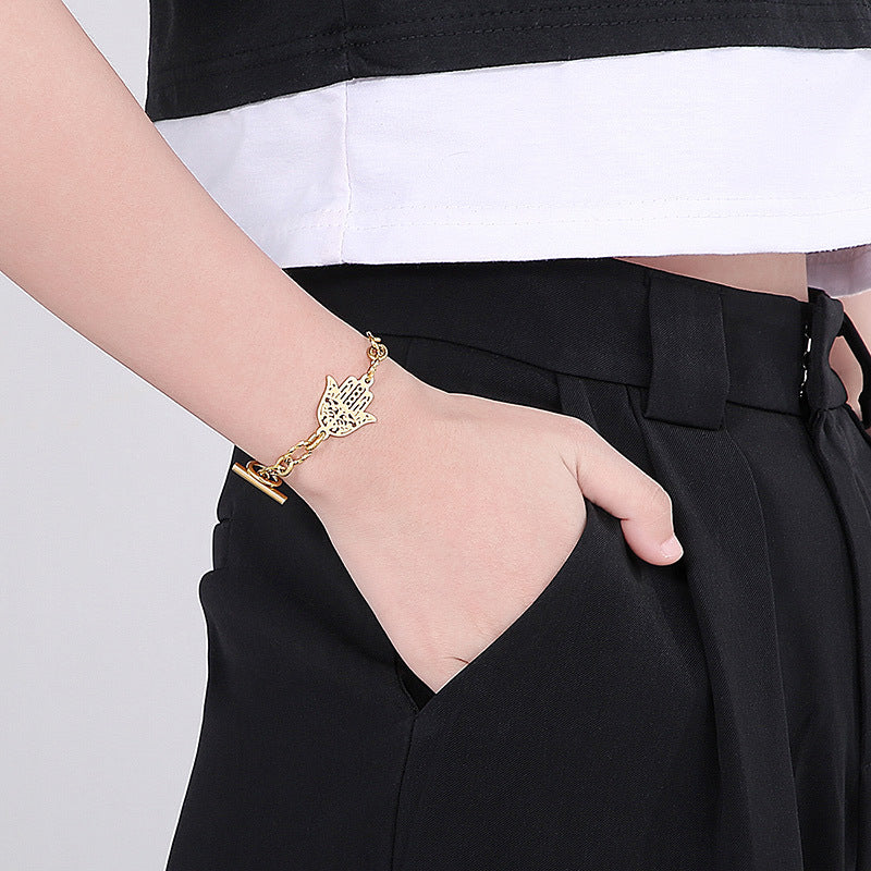 Fashion And Popular Golden Stainless Steel Jewelry