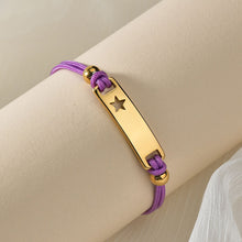 Load image into Gallery viewer, Personalized DIY Hand Woven Color Bracelet European And American Jewelry