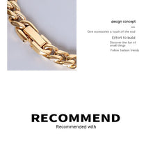 Load image into Gallery viewer, Hip Hop Style Heavy Industry Exaggerated Rough Bracelet Titanium Steel Material Vintage Jewelry