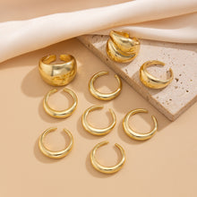 Load image into Gallery viewer, Alloy Simple Bracelet Ring Geometric Design Fashion