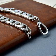 Load image into Gallery viewer, S925 Sterling Silver Domineering Personalized Bracelet Rattan Pattern Chain Body Fashion Rough Chain