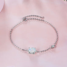 Load image into Gallery viewer, New Jewelry European And American Simple White Silver Bracelet