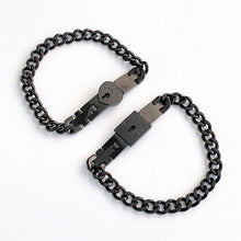 Load image into Gallery viewer, Concentric Lock Press Sand Bracelet Titanium Steel Jewelry