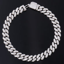 Load image into Gallery viewer, Cuban Link Chain Bracelet Silver Hip Hop For Men And Women