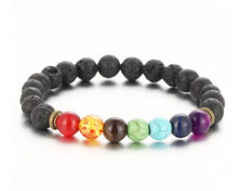 Load image into Gallery viewer, Universe Galaxy Eight Planets Solar System Guardian Star Natural Stone Beads Bracelet