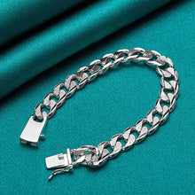 Load image into Gallery viewer, Silver Jewelry Buckle Cuban Bracelet