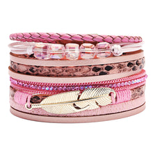 Load image into Gallery viewer, Women&#39;s Alloy Feather Multicolor Jewelry
