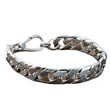 Load image into Gallery viewer, S925 Sterling Silver Domineering Personalized Bracelet Rattan Pattern Chain Body Fashion Rough Chain