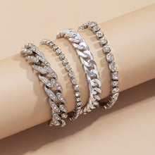 Load image into Gallery viewer, Fashion Trendy Women Full Of Diamonds Cuban Buckle Jewelry