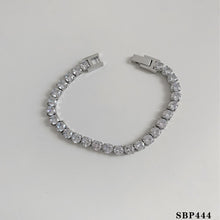 Load image into Gallery viewer, Retro Set Silver Crystal Heart Shaped Women&#39;s Bracelet Five Piece Set Fashion Geometry Adjustable Infinite Symbol Jewelry