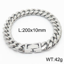 Load image into Gallery viewer, Cuban Link Chain Trimming Chain Jewelry Buckle Titanium Steel Bracelet