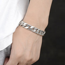 Load image into Gallery viewer, S925 Sterling Silver Domineering Personalized Bracelet Rattan Pattern Chain Body Fashion Rough Chain