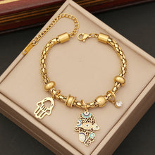 Load image into Gallery viewer, Eye Flower Jewelry Elegant Stainless Steel