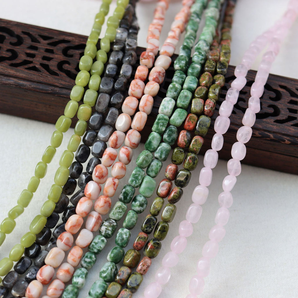 Handmade Diy Jewelry Accessories With Square Loose Beads