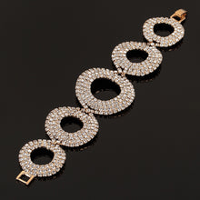 Load image into Gallery viewer, Fashion Long Fringed Circle Nightclub  Retro Gold Bracelet Jewelry