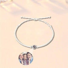 Load image into Gallery viewer, Creative Customized Color Photo Projection Bracelet Hand Woven Lovers Personality Jewelry For Men And Women Valentine&#39;s Day Gift