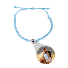 Load image into Gallery viewer, Creative Customized Color Photo Projection Bracelet Hand Woven Lovers Personality Jewelry For Men And Women Valentine&#39;s Day Gift