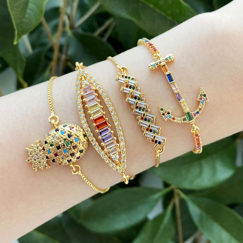 Fashion Trend Colorful Adjustable Bracelet Jewelry