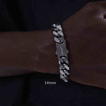 Load image into Gallery viewer, Original Double-sided Casual Wear Brushed Cuban Bracelet For Men