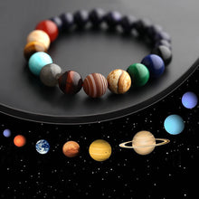 Load image into Gallery viewer, New Fashion Eight Planets Beaded Bracelet Men&#39;s Natural Stone Cosmic Yoga Chakra Solar Bracelet, Jewelry Handmade Bohemian Natural Stones Bracelet