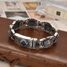 Load image into Gallery viewer, Sterling Silver LION Zircon Bracelet For Men