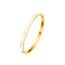 Load image into Gallery viewer, Epoxy Jewelry Ladies Gold Stainless Steel Bracelet