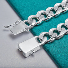Load image into Gallery viewer, Silver Jewelry Buckle Cuban Bracelet
