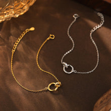 Load image into Gallery viewer, Double Ring Bracelet Female Niche Bestie All Match Hand Jewelry
