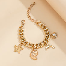 Load image into Gallery viewer, Creative Boho Conch Dolphin Starfish Pendant Choker Necklace Bracelets Women Trendy Vintage Tassel Chain Grunge Jewelry Fashion Jewelry