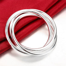 Load image into Gallery viewer, European And American Jewelry Exaggerated Bracelet In Three Circles
