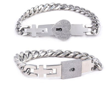 Load image into Gallery viewer, Concentric Lock Press Sand Bracelet Titanium Steel Jewelry